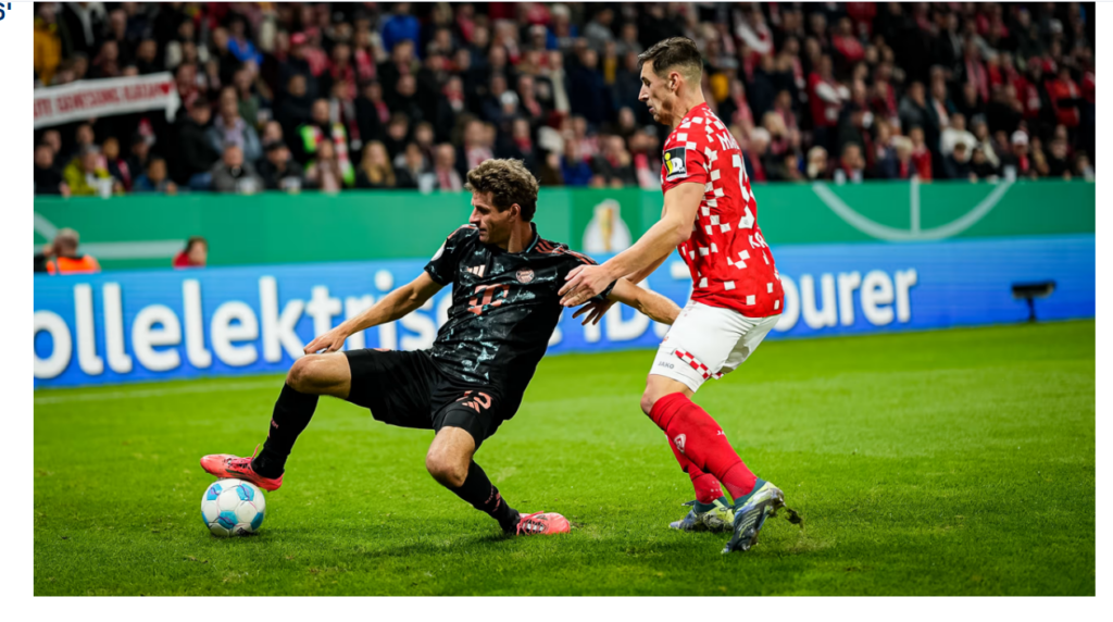  بهدفين لكل منهما في الجولة 14 من الدوري الالماني لكرة القدم 